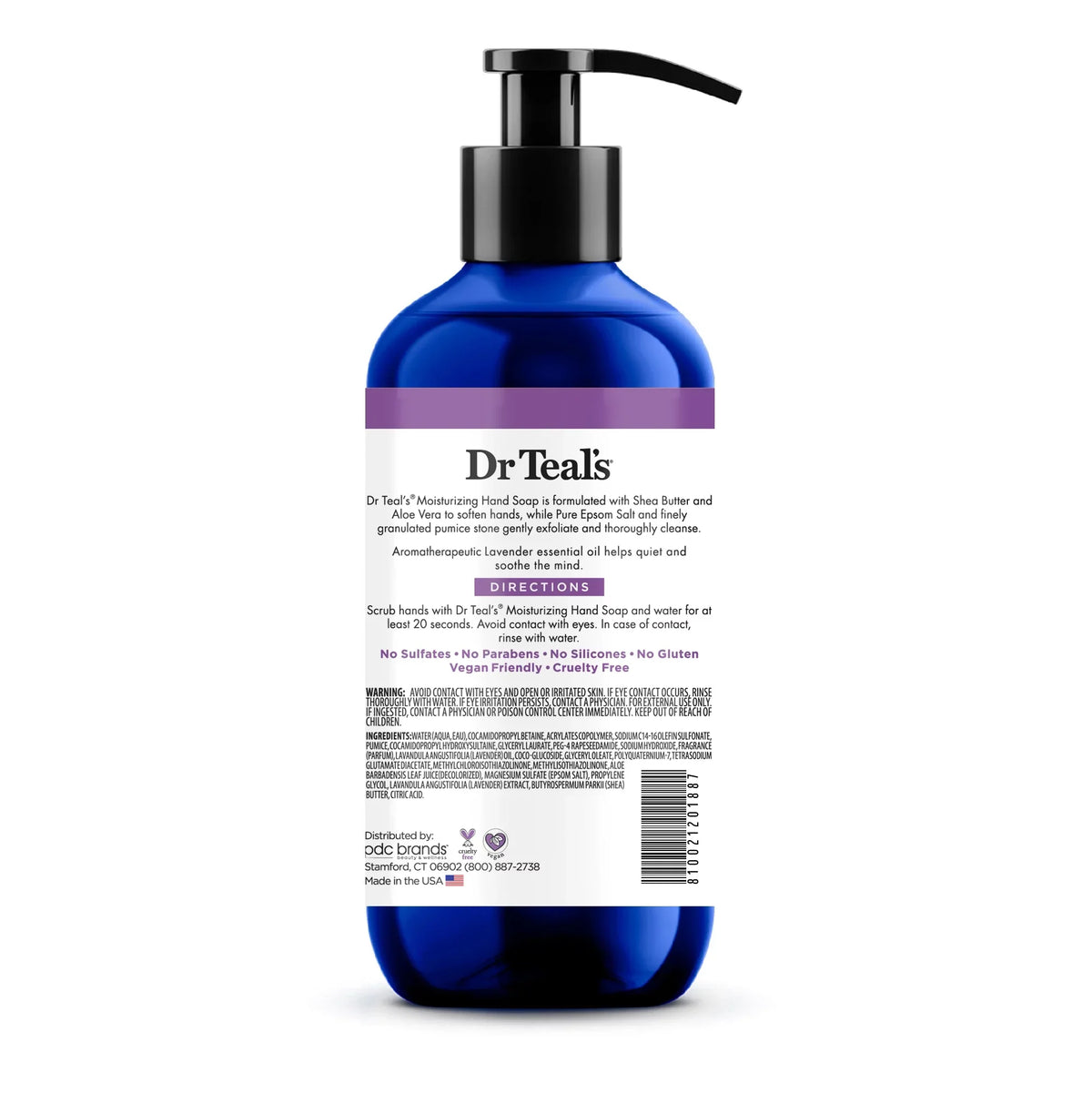 Lavender Hand Teal's 12.5 Soap, with oz. fl Oil, Essential Moisturizing Soothing Dr