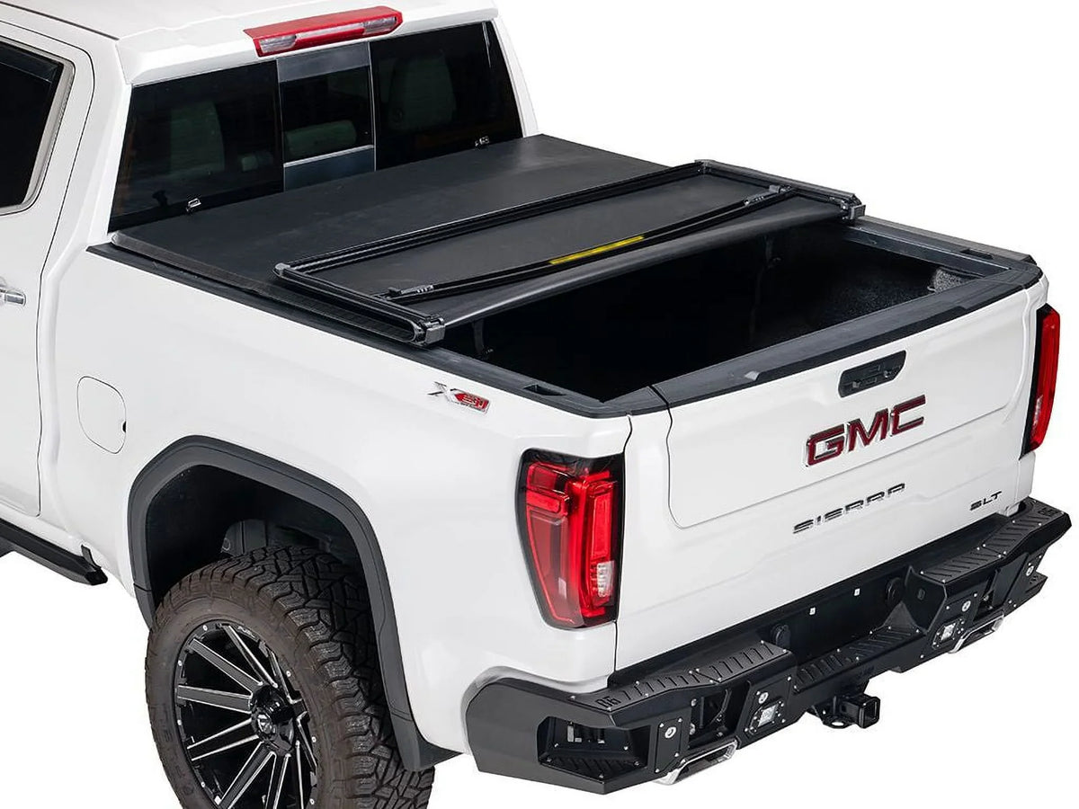 59317 by Tonneau ETX | Gator Bed Ranger 5' - Truck Cover | Tri-Fold (61") RealTruck 1" 2019 with 2023 Compatible Soft Bed