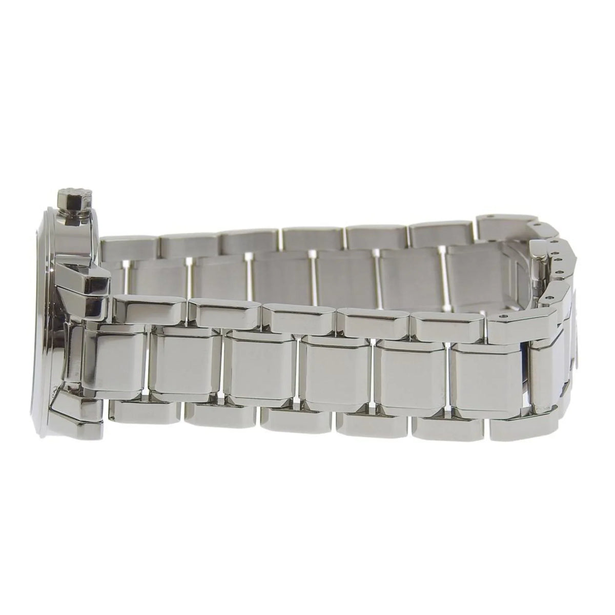 Quartz Silver (Good) Watch Stainless Steel Dial Analog Burberry BU9229 Ladies Display Pre-Owned