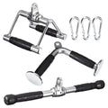 Tricep Machine Attachment Accessories, Down Gym Silver Press for Cable