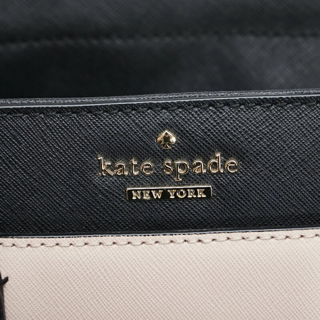 SMALL Kate Pre-Owned CAMERON spade PXRU5957 handbag STREET CANDACE ladies Spade pink black (Good) leather
