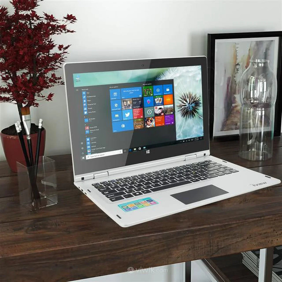 4GB/64GB 360° 1080 High 4G Megatron USB 1920 and LTE-14.1” Screen, Windows IPS IVIEW Touch Mouse 10 x Resolution Pro,
