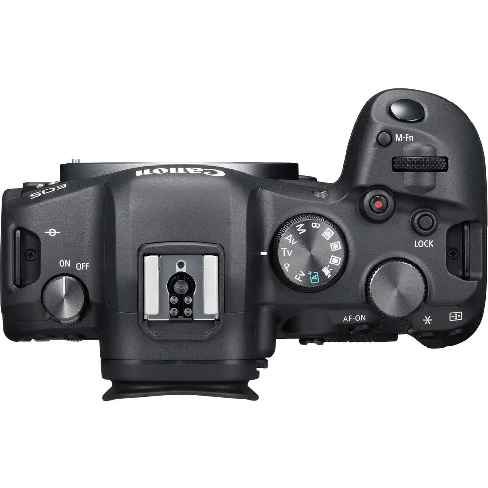 Canon Eos R6 Mirrorless Digital Camera (Body Only) - 7Pc Accessory Bundle