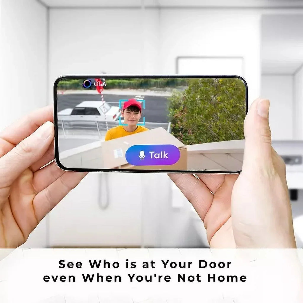 Security Spotlights Detection, On Ask TV Vehicle Way Pet Color 10 Two-Way Voice - As Smart Command Night Vision OLA! Talk, Pack/ Camera Seen Person 2