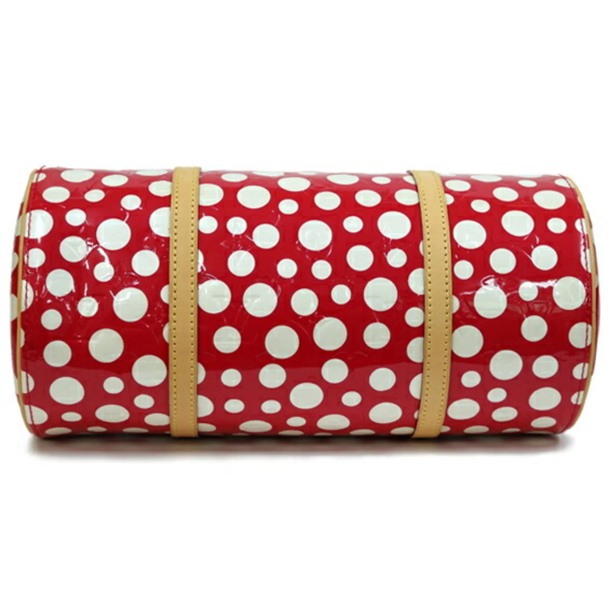(Good) Pre-Owned M91425 Infinity Shoulder Ladies Bag Kusama Verni Papillon 30 Dot Yayoi