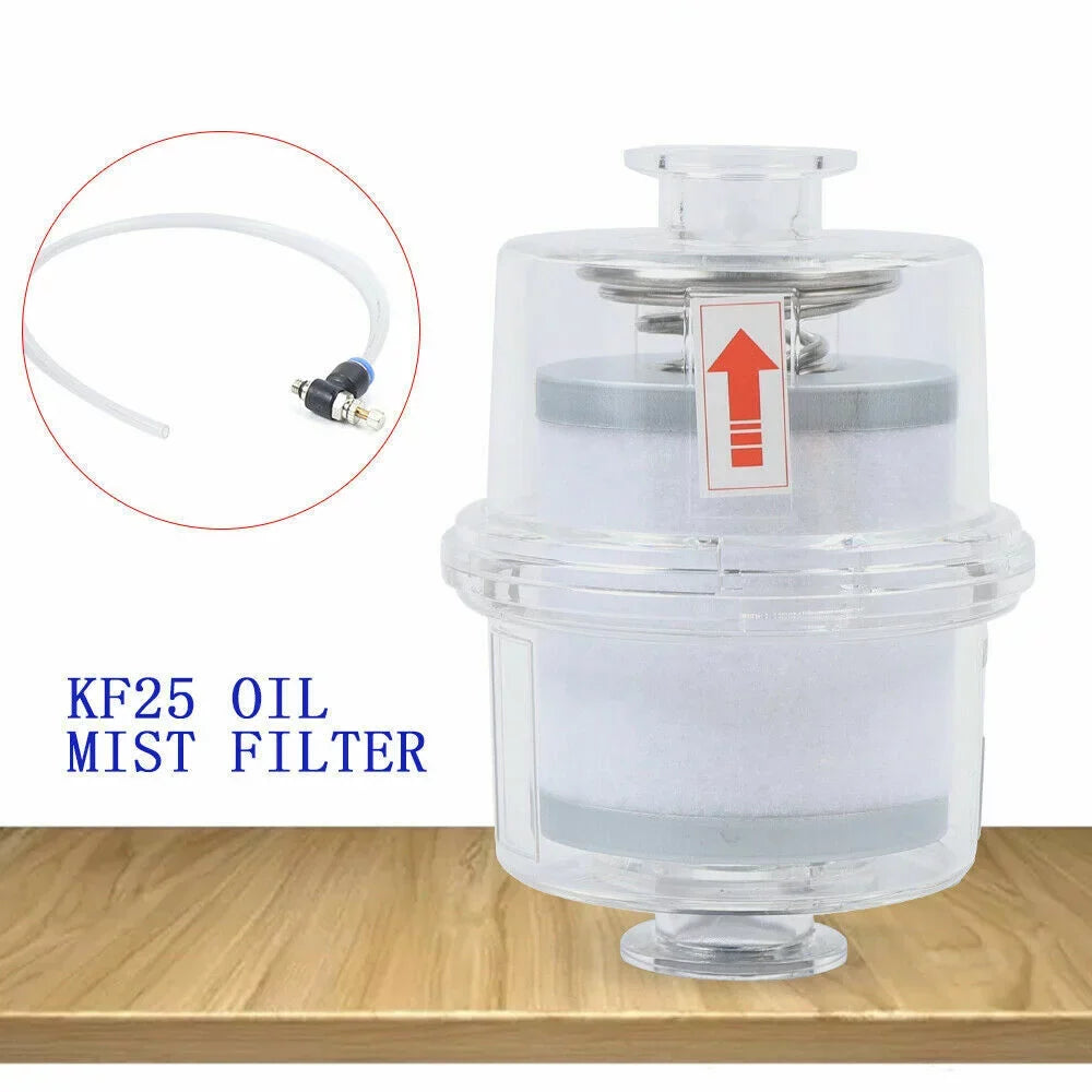 fit Exhaust Interface Filter Vacuum Separator Filter Mist Pump KF25 Oil Fume