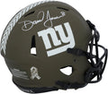 Daniel Jones New York Giants Autographed Riddell 2022 Salute To Service Speed Authentic Helmet - Fanatics Authentic Certified