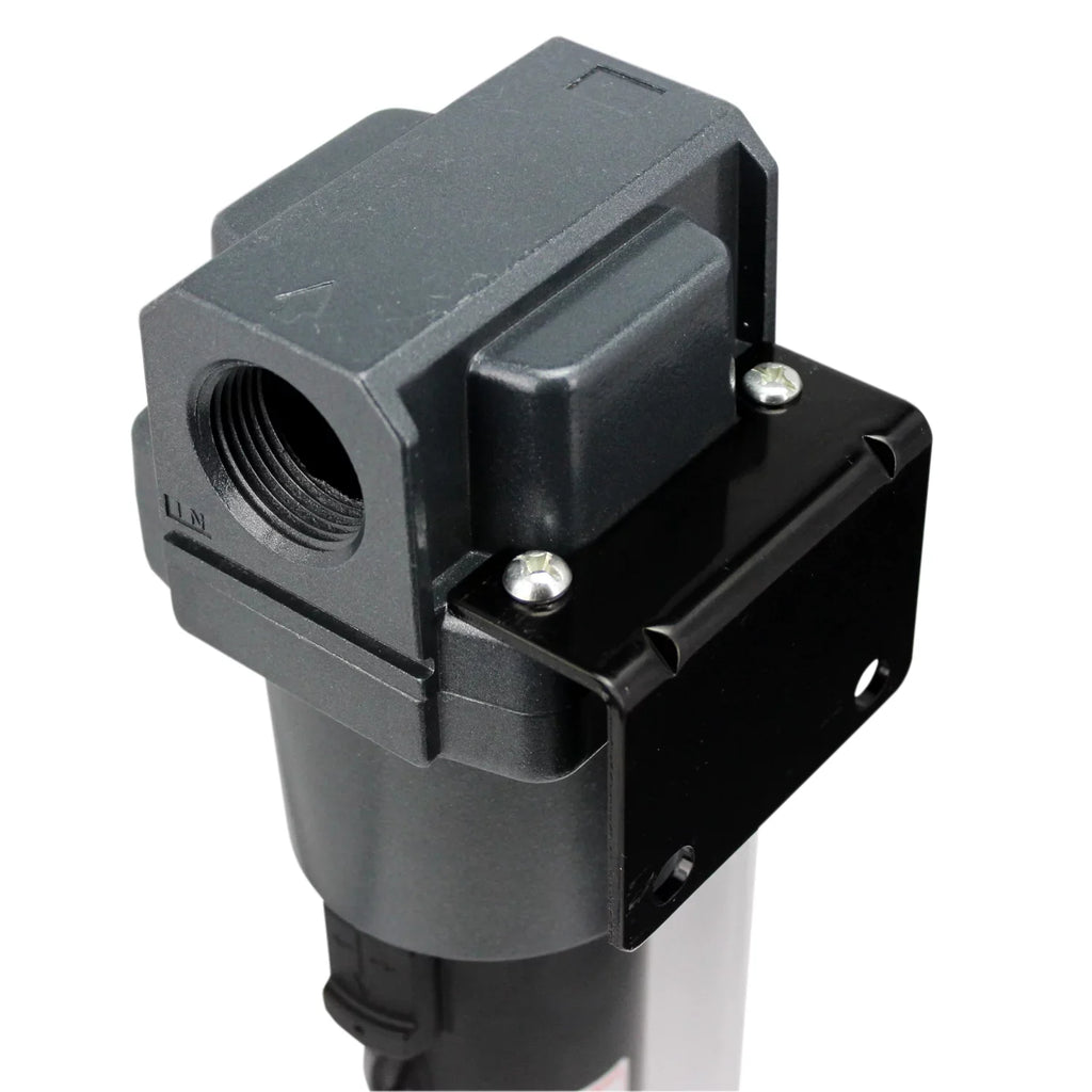 Milton EXELAIR™ Polycarbonate 1/2" - - by Air Float/Overnight (EX45F40A-04P) NPT Bowl, FRL Automatic Filter