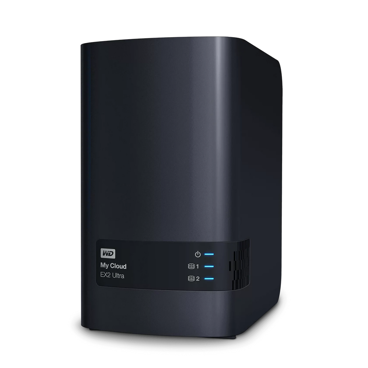 Ultra, WD - Series Attached Expert 2-Bay My Network WDBVBZ0080JCH-NESN Storage EX2 8TB Cloud