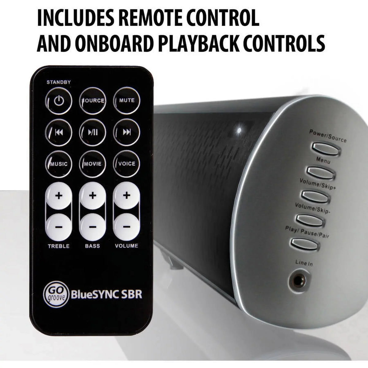 Sound , Speaker 2.1 HD and VIZIO Home GOgroove , Wall Subwoofer , Smart Kit & with , - & Mounting TVs 4K Theater TCL Internal Works Bluetooth Bar , With More