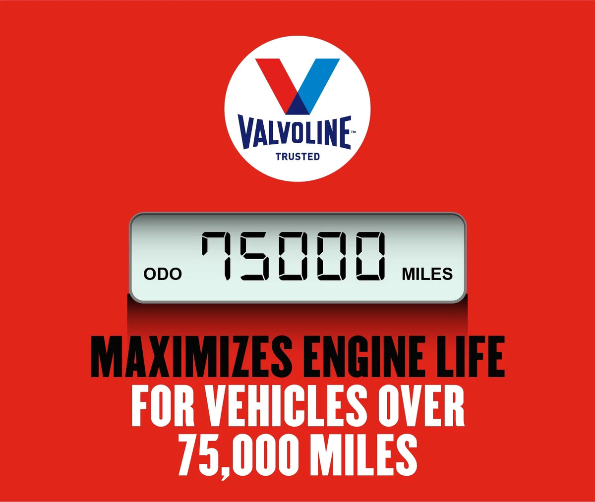 Box High Valvoline Oil Garage Blend 5W-30 Mileage Motor 12 MaxLife Synthetic QT