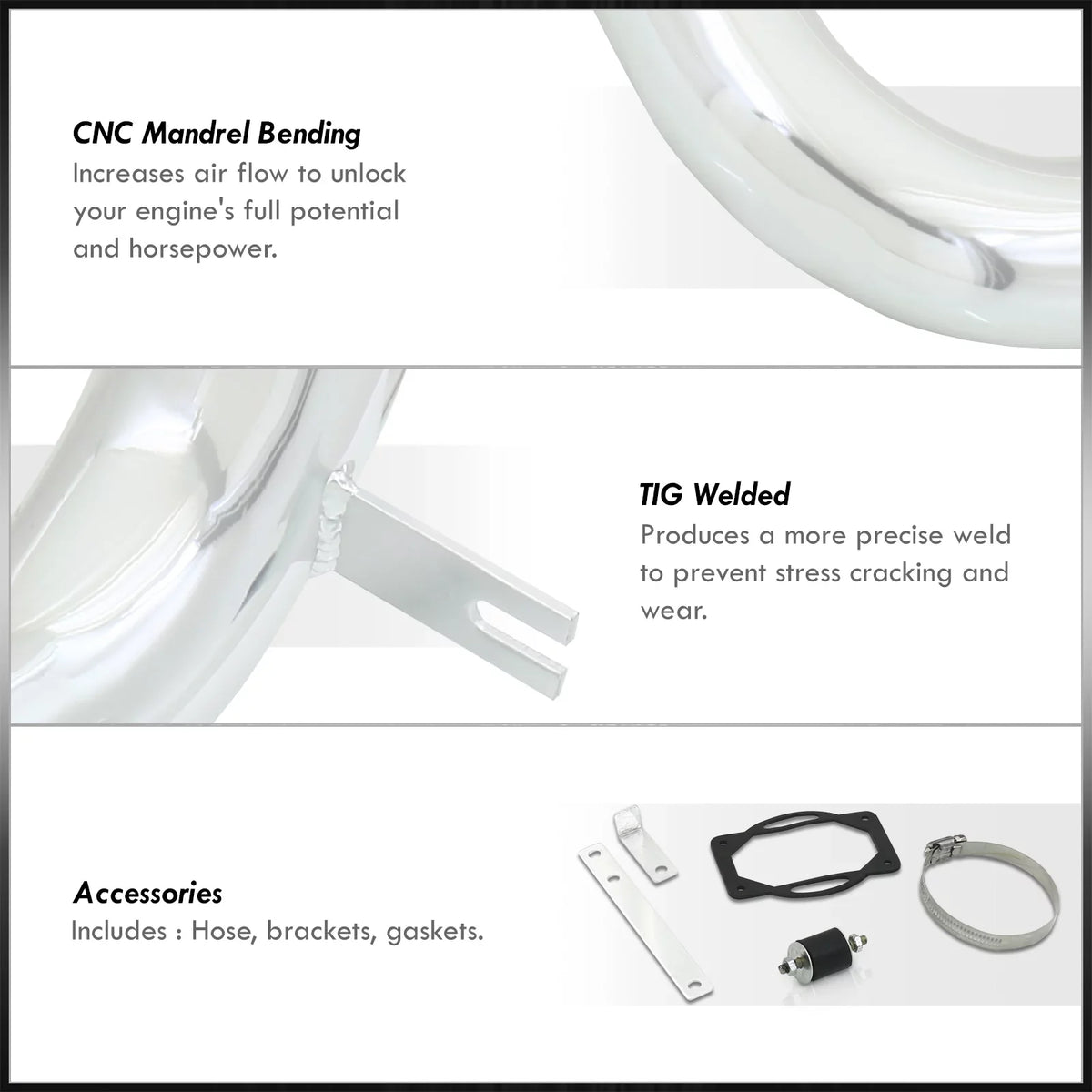 Compatible/Replacement Cold 2.0L l4 2003 LS Air 03 JDM For CAI Aluminum 2004 Filter 2002 AJP Polish Trans + M/T Lancer Induction 2005 ES Mitsubishi 04 Manual Piping OZ System Intake 02 05 Distributors