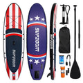 Paddle Kit Skill SUP Up Bag, Hand Waterproof Levels SUPZOOM Leash, ISUP for Travel Inflatable 10'6×32"×6" Pump, with Stand Everything Big All Board, Repair Star Paddle, Included Backpack,