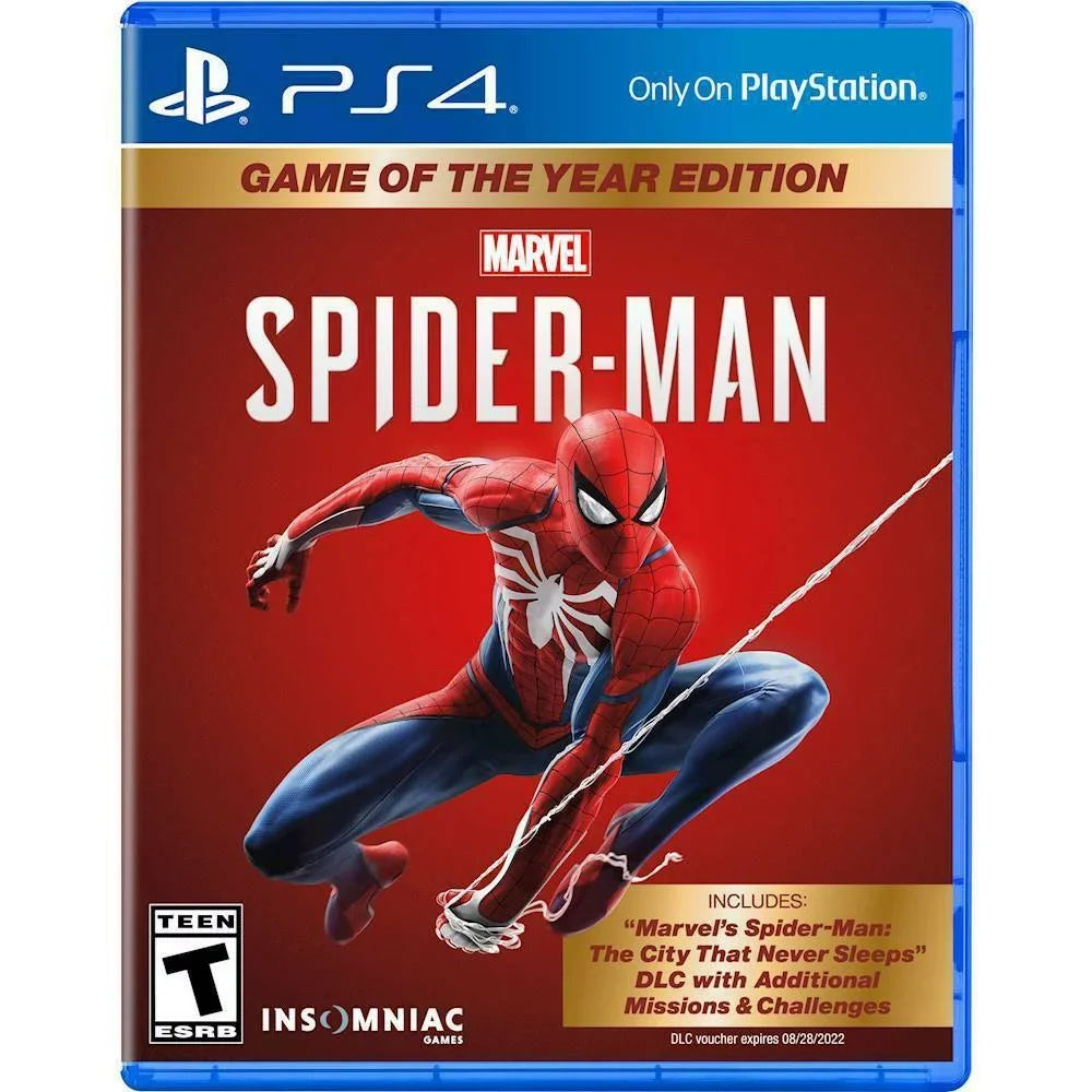 Marvel'S Spider-Man Game Of The Year Edition - Playstation 4, Playstation 5