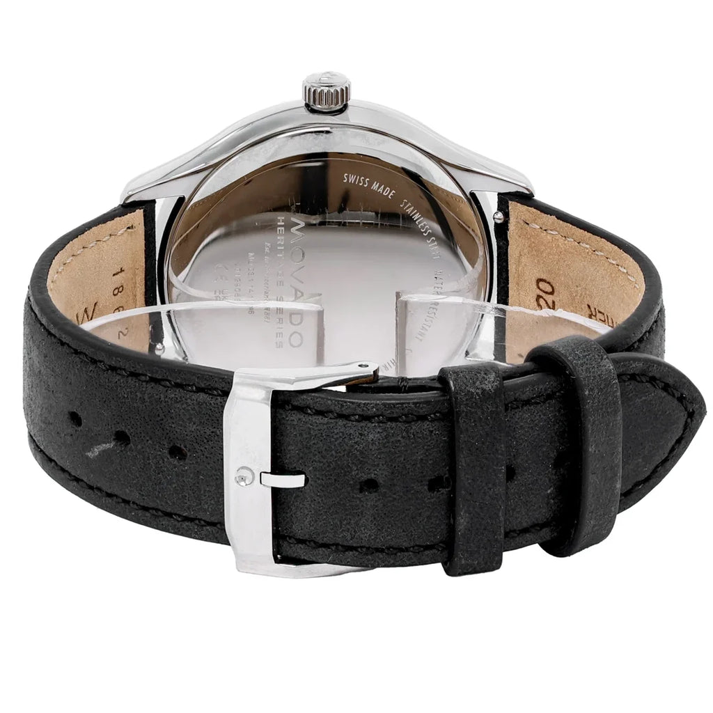 3650156 Quartz Watch Movado Green Heritage Men's Dial