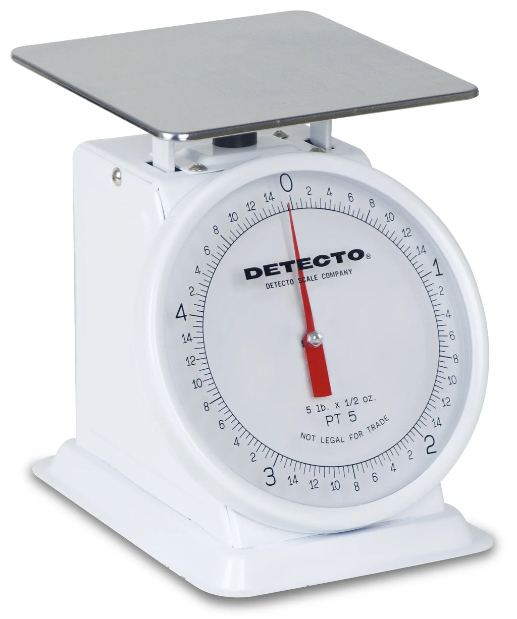 Cardinal & Detecto Pt-1000Srk 5.75 X 5.75 In. 1000 G Stainless Steel Top Loading Rotating Dial Scale