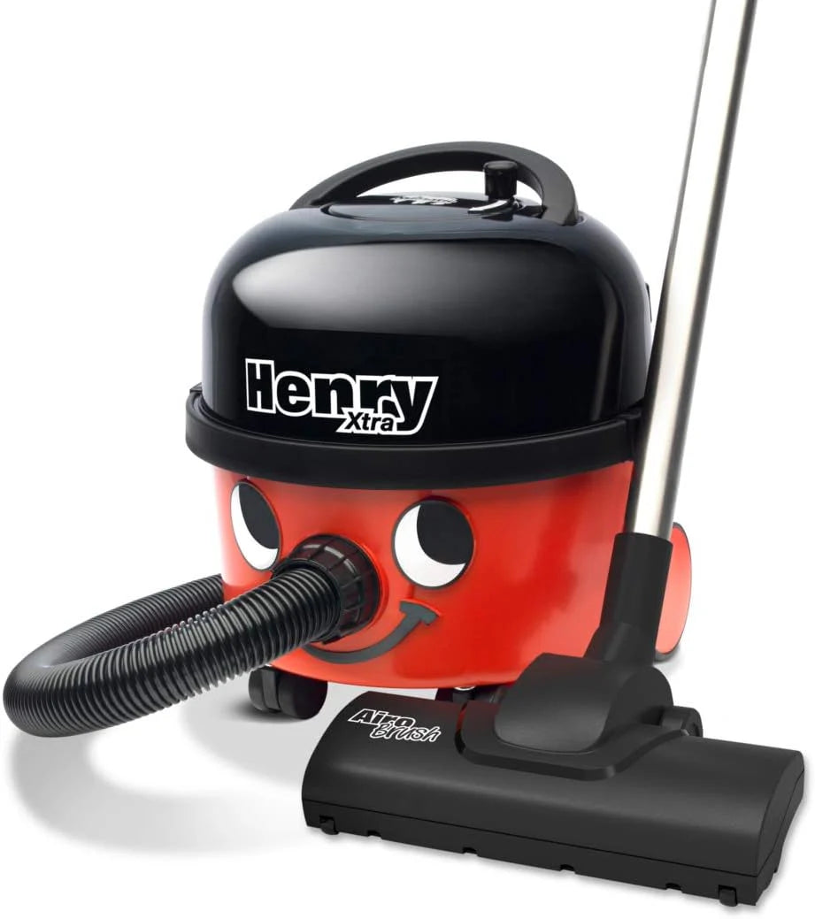 Numatic 908415 Odkurzacz Podłogowy Z Workiem Henry Xtra Hvx160-11, 620 W, Klasyczny Czerwony