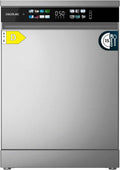 Cecotec Zmywarka Do Zabudowy Bolero Aguazero 6210 Inox D. 60 Cm, 15 Koców, Klasa D, Display Color, Trzecia Taca, 14 Programów, Podwójna Strefa, Elektr
