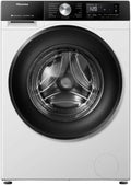 Hisense Wf3S9045Bw3 Pralka Parowa, Klasa A, 9 Kg, Automatyczne Dozowanie, Łączność Wifi, Funkcja Pary 99,9%, Mycie Automatyczne, Szybkie Pranie 15', B
