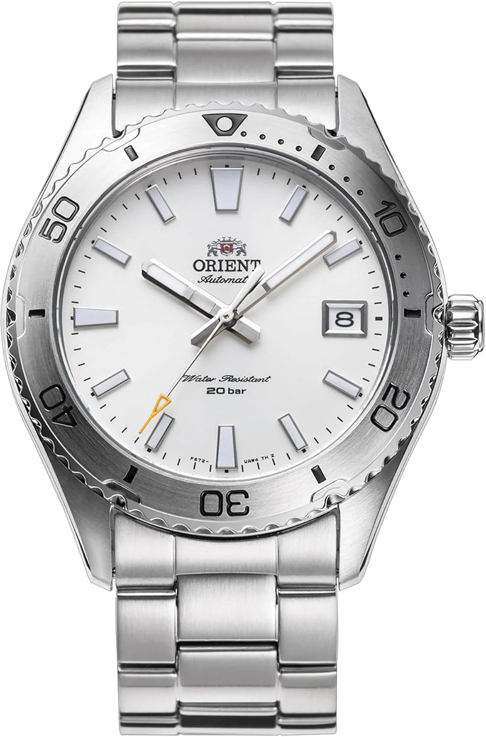Orient Zegarek Sportowy Ra-Ac0Q03S10B, Biała, Sportowy