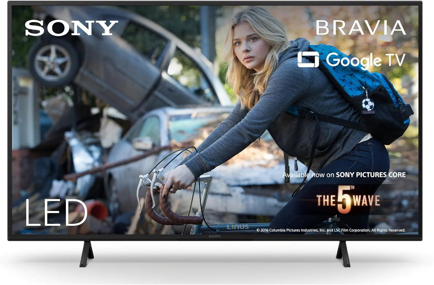 Sony Bravia Kd-50X75Wl, Led, 4K Hdr, Google Tv, Eco Pack, Bravia Core, Narrow Bezel Design, Model 2023(50"/X75)